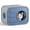 Blue Gray, variant on Dovov Cat House, Weatherproof Cat Shelter Camera-Shaped Cat Cage for Indoor & Outdoor Cats, Dual Ventilation Windows Cattery, Blue Gray