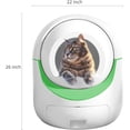 thumbnail image 2 of Self Cleaning Cat Litter Box Smart Automatic Extra Large for Multiple Cats Scooping Automatically WiFi App Connected Secure Odor Removal Support 5G & 2.4G, 2 of 7