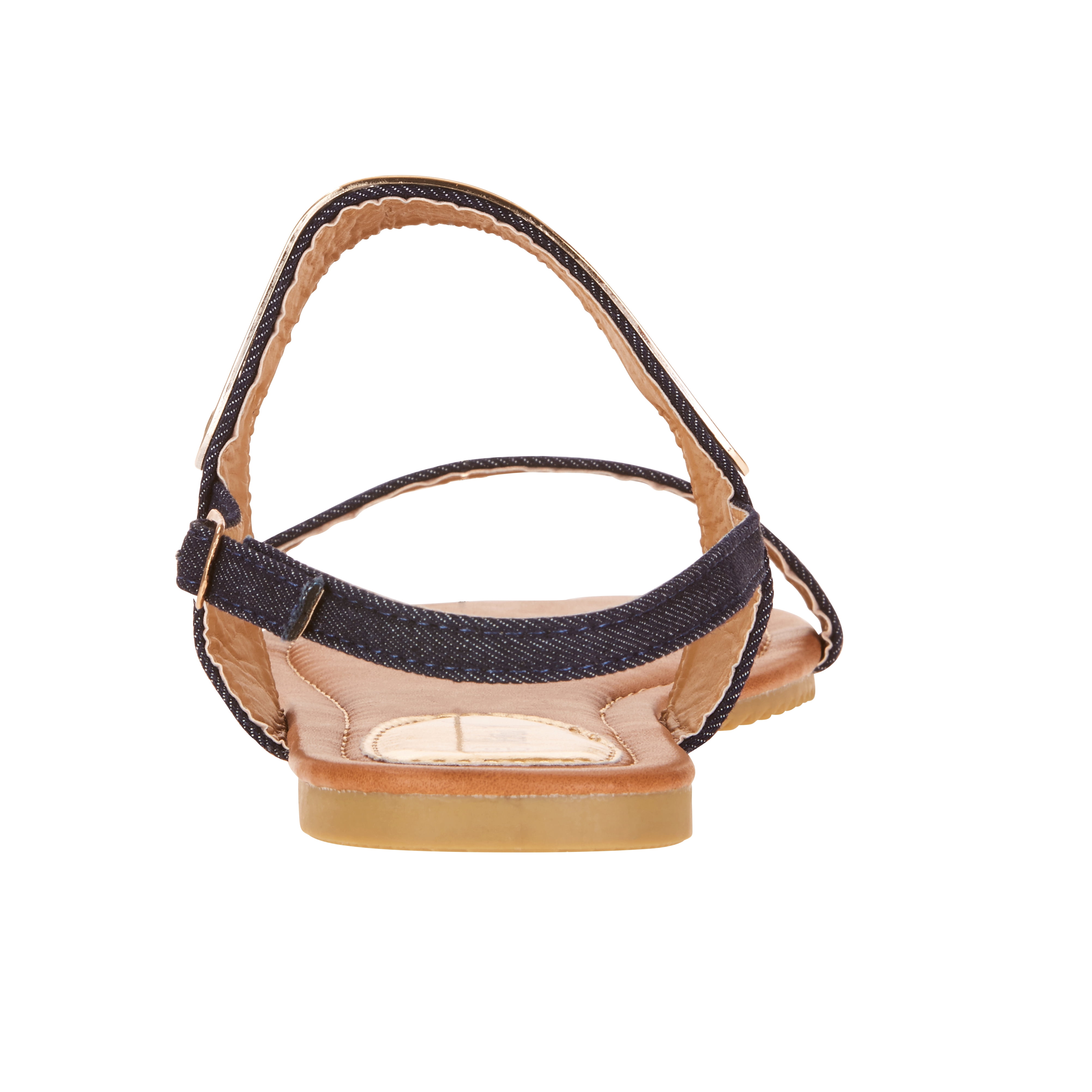 Victoria K Women's Gold Cuff Fashion Sandals