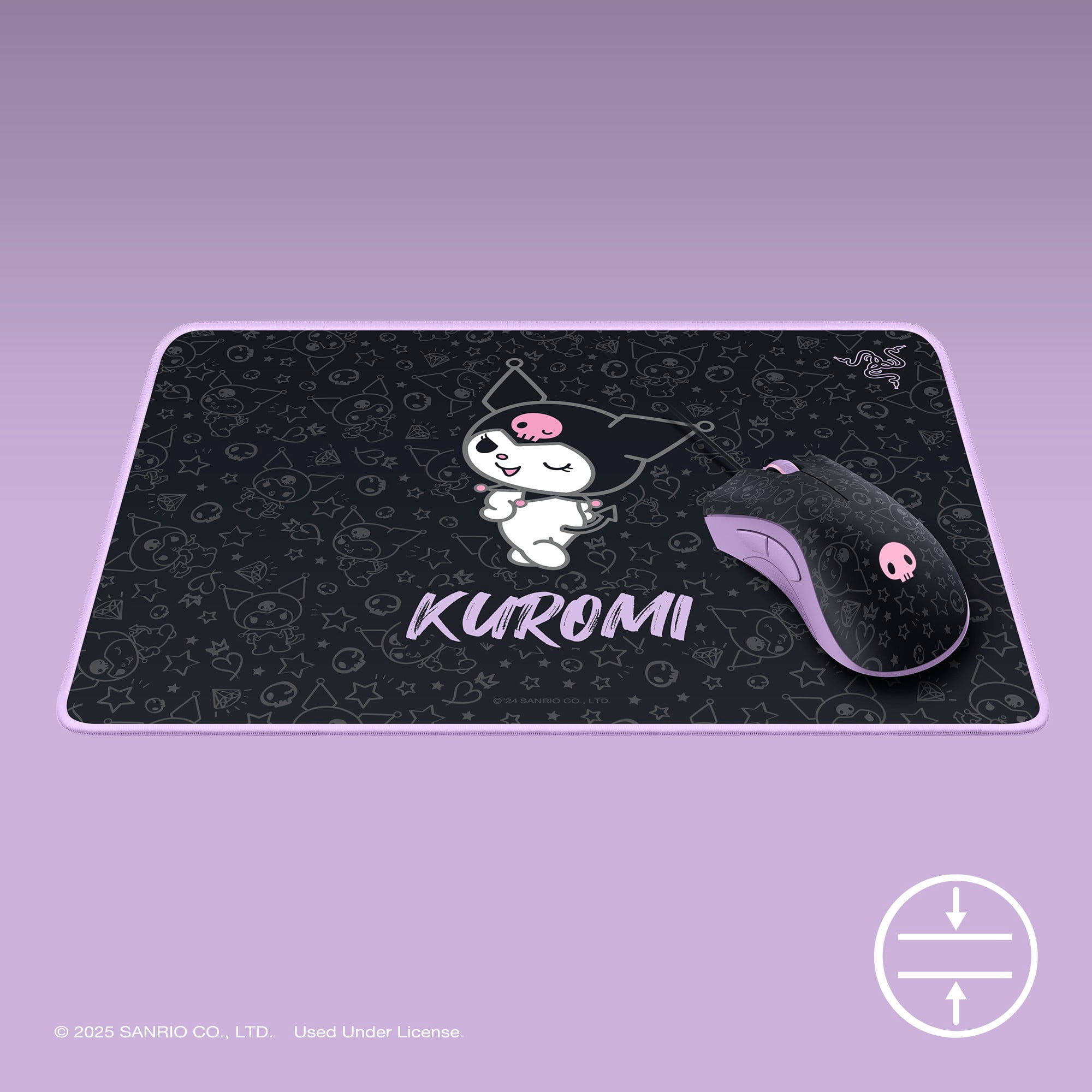 Razer Goliathus Soft Gaming Mouse Mat, Medium, Kuromi Edition