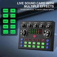 thumbnail image 2 of V8S Audio Mixer with Voice changer,Podcast Mixer, 2 of 5