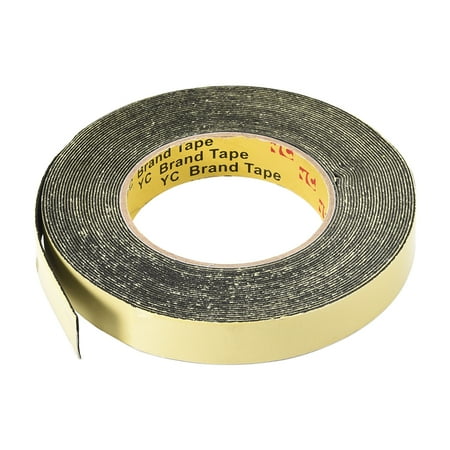 Sponge Tape EVA Single Sided Sealing Foam Tape, 10M Length, 20mm Width, 1mm Thick, Black