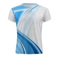 thumbnail image 2 of BOBOGOJP T-Shirt Homme Coupe Régulière Col Rond Manches Courtes Haut Chandail (Blanc,5TG), 2 of 5