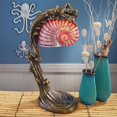 thumbnail image 1 of Design Toscano Sirène de la Mer Art Déco Sculpture Illuminée, Bronze, 1 of 1