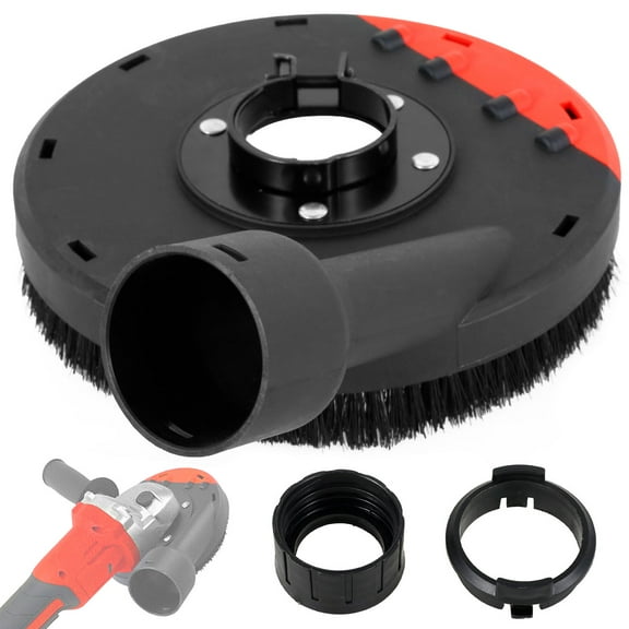 Adifare Angle Grinder Dust Shroud,Professional Surface Grinding Dust Shroud Durable Model 100/125 Grinding Dust Cover Premium Angle Grinder Attachment for Angle Grinder