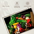 thumbnail image 6 of Elephant Stock Crate Of Vegetables Wall Art - Horizontal Canvas Wall Art - Kitchen Wall Decor - Food And Drink Canvas - Green And Brown Decor - 51" x 34", 6 of 8