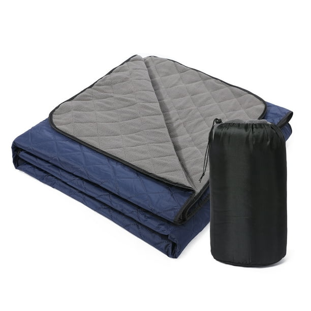 Camping Blanket Water resistant Quilted Fleece Stadium Blanket for Outdoor Camping Picnic Park Walmart