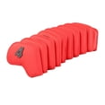 thumbnail image 3 of 20 Piezas de material cuero Universal Golf Iron Headcover ,,,7,8,9,a,S,P,X Protección kusrkot Cubierta de cabeza de hierros de golf, 3 of 8