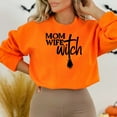 thumbnail image 2 of Mom Wife Witch Halloween Sweatshirt for Mom, 2 of 9