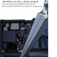 thumbnail image 4 of KA-11 High Hardness Stainless Steel Micrometer Tip Tweezers Non-Magnetic Precise Fly Wire Phone Electronic Repair Tool, 4 of 6