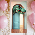 thumbnail image 2 of Colorful Dinosaur Birthday Party Banner Kids Decoration Backdrop Adventure Theme for Kids Room Nursery Educational Decor, 2 of 9