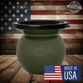 thumbnail image 2 of Mud Jug™ OD Green Classic Travel Spittoon -Portable Spit Jug with Deep Funnel, Spill Resistant, Weighted Bottom for Enhanced Stability, Leak-Proof Design, Easy to Carry On-the-Go, Perfect for Dippers, 2 of 4