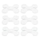 thumbnail image 1 of Juego de 6 banderines colgantes de trébol blanco de 3,6 m, adornos colgantes para bodas, fiestas, guirnaldas de trébol de papel para el techo, banderas para fiestas de cumpleaños, diseño creativo, s, 1 of 4