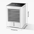 thumbnail image 7 of Ywuzuh Summer Portable Air Conditioners 800ML Evaporative AC Air Cooler Humidifier with 3 Speeds USB Personal Air Cooler Desktop Ac Unit for Room Office Home, 7 of 7