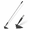 Triangle hoe, variant on Flat hoe long handle garden cultivator tiller for soil maintenance