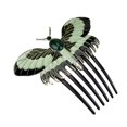 thumbnail image 2 of Classic Titanic Heroine Rose Butterfly Comb Replica Hairpin Hair Accessory, 2 of 5
