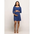 thumbnail image 6 of Maternity Boat Neck Knee Length A Line Dress, 6 of 11