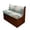 Flower Dragonfly, variant on XYZCANDO Hummingbird Floral RV Dinette Cushion Covers Bench Seat Cover Universal Camper Accessories Washable Slip Covers for Loveseat Cushion Covers for Couches and Sofas Camper Must Haves Blue