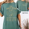 thumbnail image 3 of Great Divide Tour Map 2026 Graphic T-Shirt, NK Indie Folk Fan Tee, The Last of the Bugs Shirt, Vintage Americana Country Music Aesthetic, 3 of 6