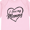 thumbnail image 4 of Inktastic I Love My Mommy in Black Chalk Heart Boys or Girls Long Sleeve Baby Bodysuit, 4 of 5