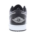 thumbnail image 3 of Men's Jordan 1 Low White/Black-White (553558 132) - 10, 3 of 4