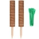 thumbnail image 1 of Musgo Para Planta De Queso Palo De Musgo Apilable Con 20 Bridas Para Cables Para Extender Monstera Pothos Vines 2 Uds Poste Serendint HA035070-00, 1 of 6