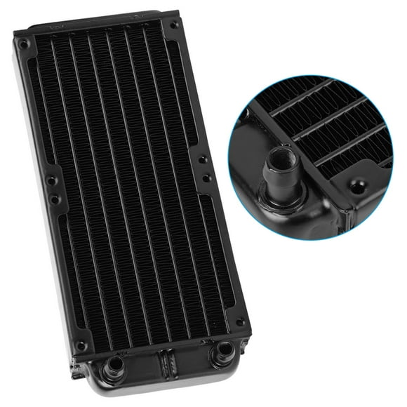 Heat Exchanger Radiator, Heat Exchanger Water Cooling Radiator, PC Cooler Durable Home Outdoor For Water Cool System Computer CPU Heat Sink