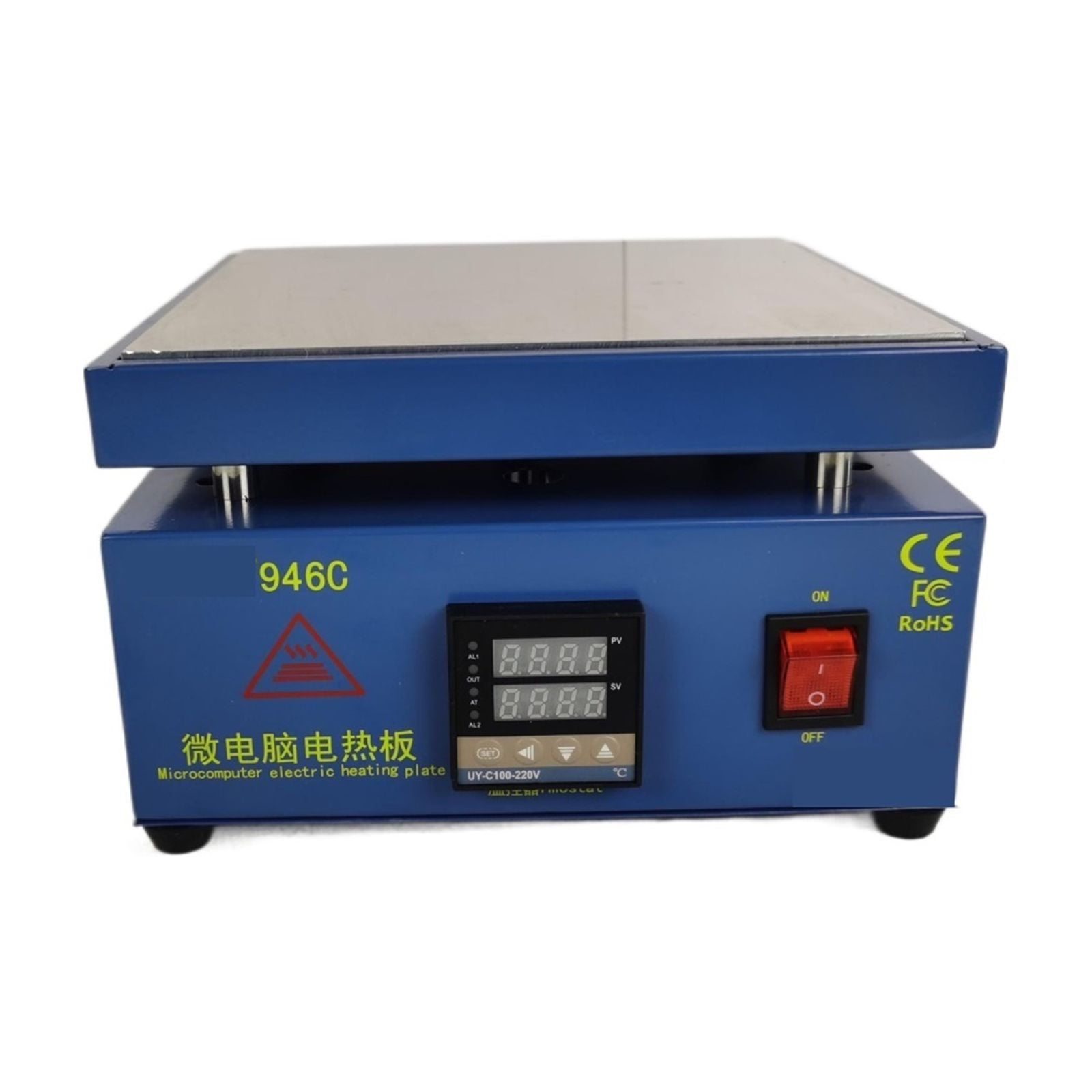 Electronic Hot Plate Preheat LCD Digital Display Preheating Station For PCB SMD Heating Phone Touch Screen Separate ,Precise Control