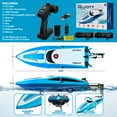 thumbnail image 4 of Force1 Velocity High Speed Waterproof Diving Rechargeable RC Boat Blue, 4 of 7