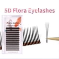 thumbnail image 1 of Meishenjie, 3 pares de pestañas postizas naturales, maquillaje grueso, pestañas 3D de visón, extensión de pestañas suaves, pestañas postizas, pestañas largas, pestañas largas hola suerte  unisex, 1 of 2