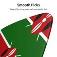 thumbnail image 7 of Africa Kenyans-Flag Guitar Picks for Guitar Bass Music Instruments Women Men Guitar Picks, 7 of 7