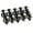 black, variant on Fairing Fixing Bolt 10Pcs M6 6mm Screw Bolt for Motorbike Fairing Body Resistant Bolts
