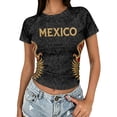 thumbnail image 3 of 2026 New Mexico Soccer Jersey Womens, Mexico National Team Graphic Style, Mexican Jersey Soccer T-Shirt, Crew Neck Short Sleeve Sport Tee for Travel and Everyday Wearing for Adult, 3 of 8