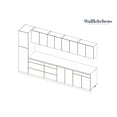 thumbnail image 5 of Kitchen Elegant Collection Natural Teak Color Base Size 11Ft Wide, 5 of 5