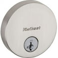thumbnail image 2 of Kwikset Signature Series 258 Round Sgl Cyl Deadbolt in Satin Nickel with SmartKey Security, 2 of 7