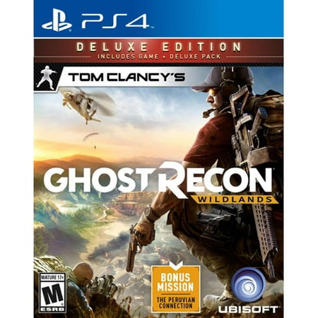 Tom Clancy's Ghost Recon: Wildlands Deluxe Edition, Ubisoft, PlayStation 4,