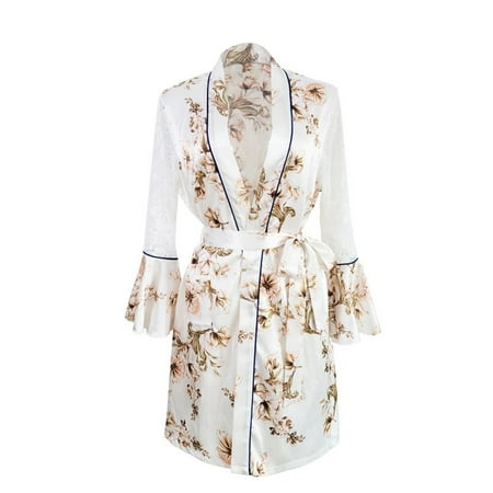 

kpoplk Nightgown Women s Nightgown Sleeveless Sleepwear Wide Strap Sleep Shirt Pleated Scoopneck Nightshirt(Beige)