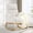 Ivory, variant on AUNEKIV Rocking Chair Nursery, Upholstered Accent Rockers, Nursing Glider Chairs for Bedroom, Grey