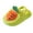 Green, variant on Baby Infant Plush Slippers Closed Toe Memory Foam House Shoes Soft Fuzzy Indoor Footwear for Boys and Girls (Pink, 3-3.5 Years)