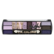 L.A. COLORS Day to Night Eyeshadow Palette, Dusk, 0.28 fl oz