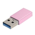 thumbnail image 1 of Convertidor de adaptador TypeC hembra a USB3.0 macho USB accesorios de computadora de carga rápida (rosa), 1 of 8