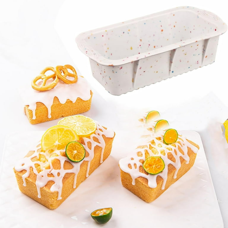 Piwvid Silicone Loaf Pans For Baking Bread, Silicone Bread Loaf Pans Homemade Bread Nonstick Silicone Baking Molds Meatloaf Banana Bread Loaves Toast Diff