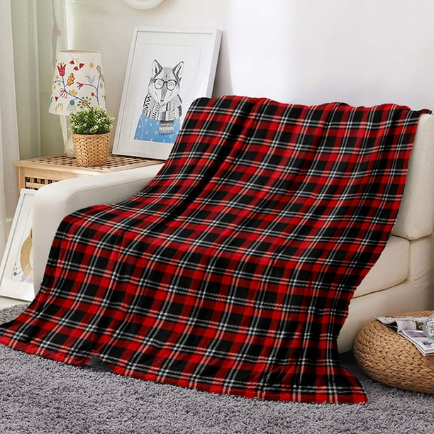 French Plush Blanket Christmas Series Plush Blanket Home Office Nap Blanket