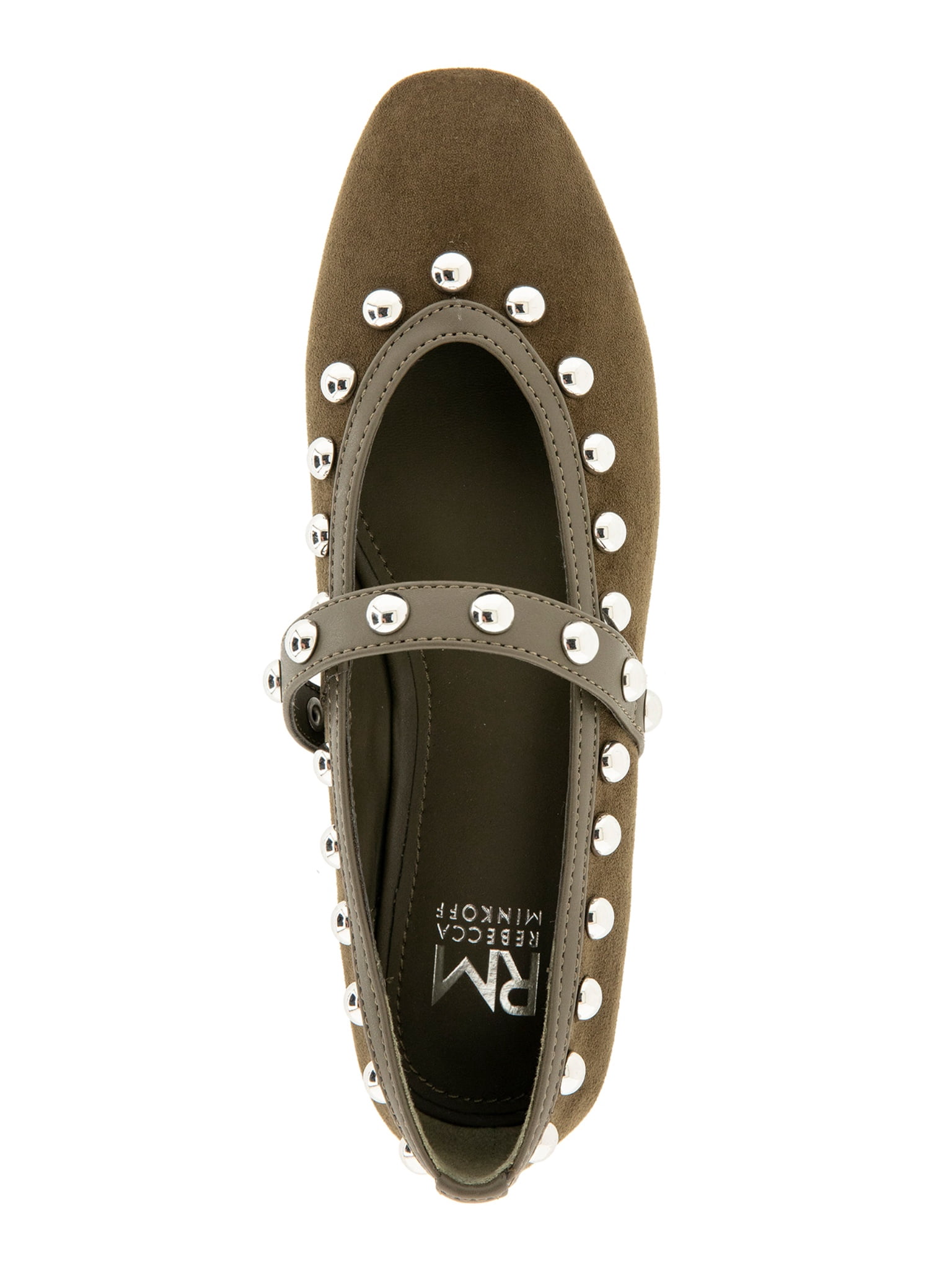 RM by Rebecca Minkoff Women's Bailey Studded Mary Jane Flat