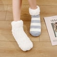 thumbnail image 6 of HAiming Winter Warm Socks for Women Casual Soft Cozy Slipper Home Socks Fleece Lined Thicken Warm Breathable Socks, 6 of 7