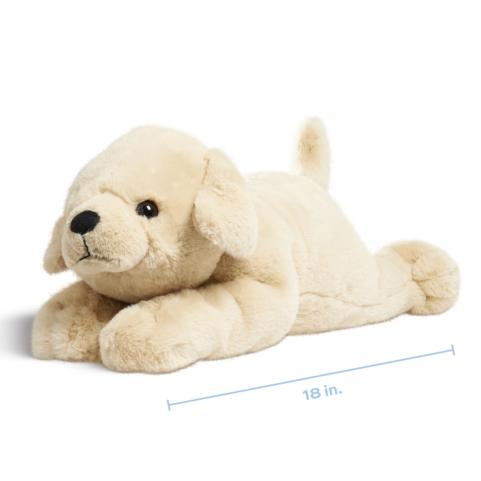 Hugs & Cuddles 18" Weighted Plush Labrador, Soft Sensory Companion for Ages 3+