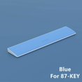thumbnail image 4 of PU Keyboard Wrist Rest Pad Anti-Skid Cushion for Desktop Gaming keyboard wrist Computer Home 87-Keys Blue, 4 of 9