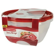 1 Pc, Rubbermaid 13 Cups Clear Food Storage Container 2 Pk