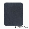 thumbnail image 2 of Raindrops 15Pcs Iron on Jeans Patch Black Rectangular Cloth Paste for Garment Decoration, 2 of 8