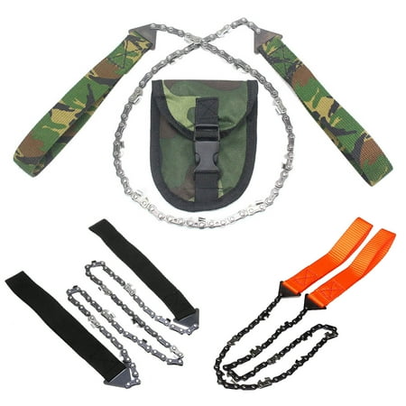 

Yanerim Outdoor Hunting Camping Logging Hand Zipper Wire Saw Portable Emergency Tool
